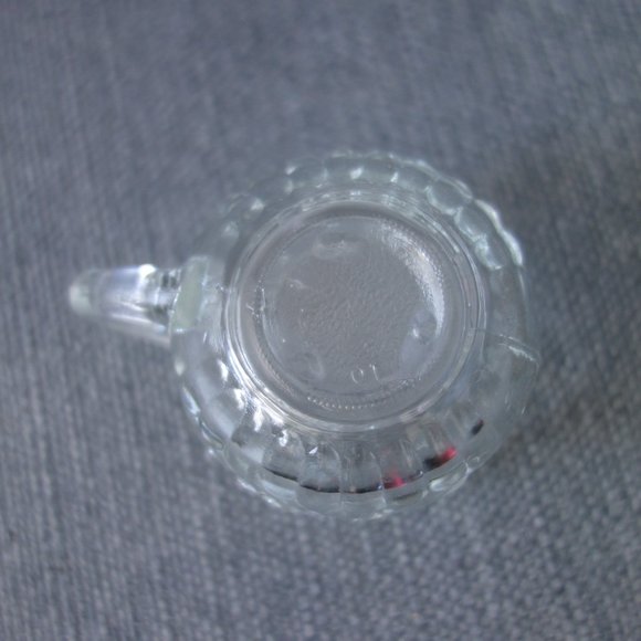 Glass Punch Bowl Set with 11 Glasses - Picture 6 of 15